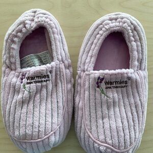 Warmies Spa Therapy Shoes size Large (CD)